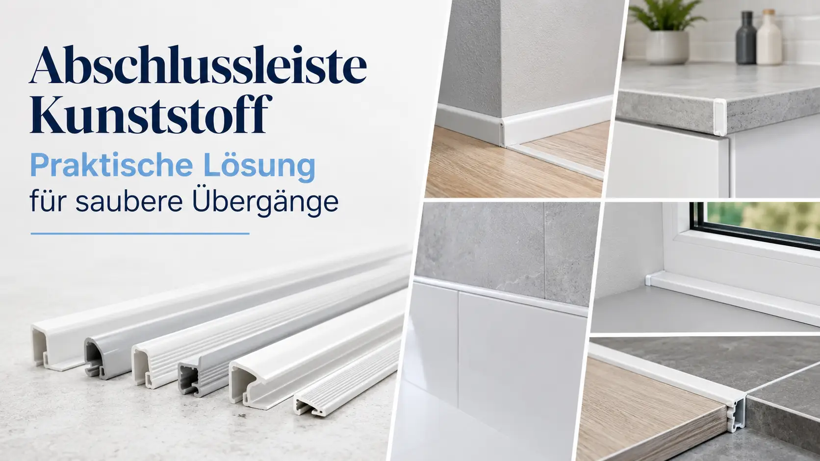 Abschlussleiste Kunststoff