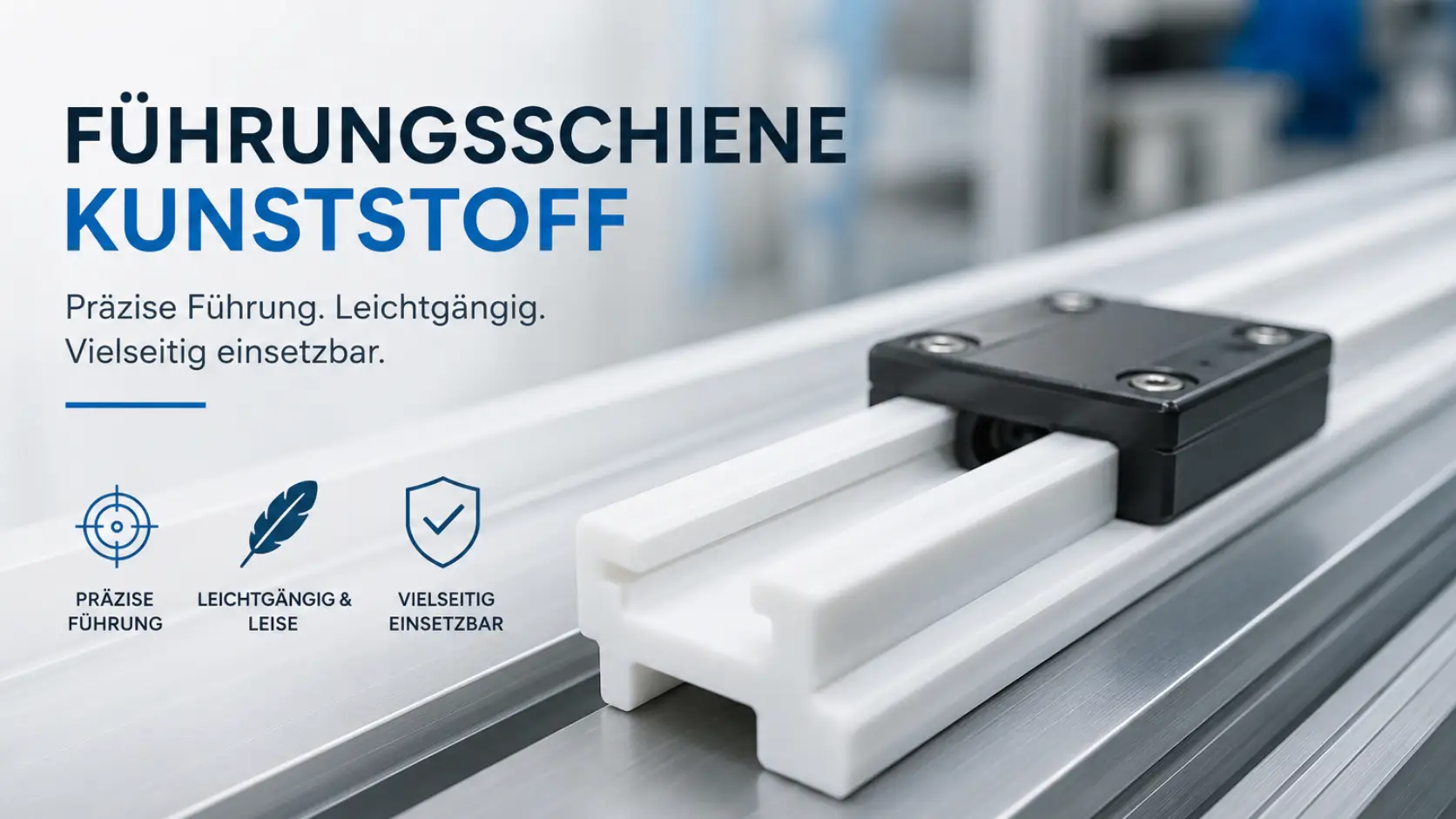 Führungsschiene Kunststoff
